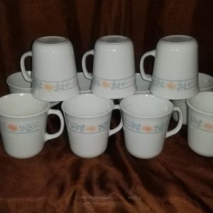 11~Corelle Apricot Grove Coffee Cups